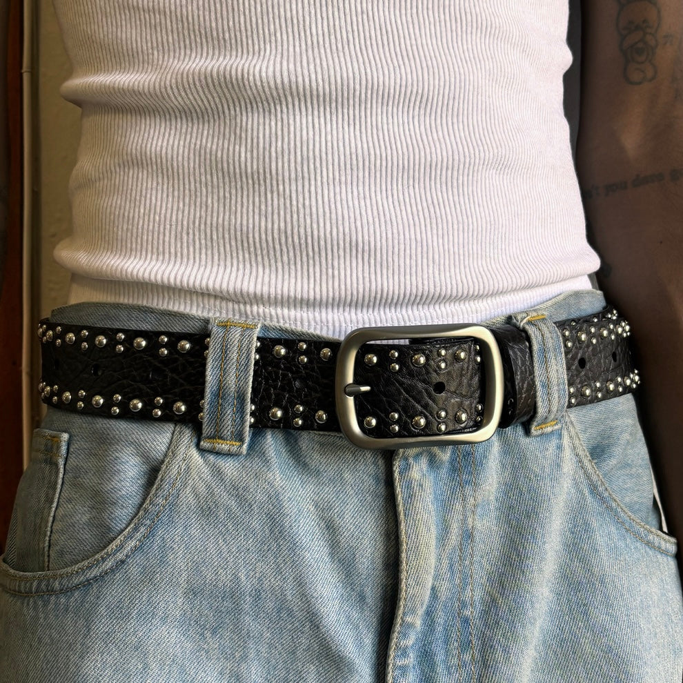 STUDDED BELT (BLACK)