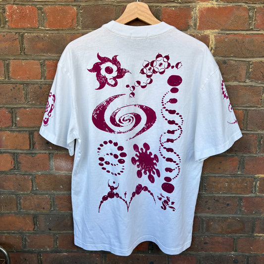CROP CIRCLE TEE (WHITE)