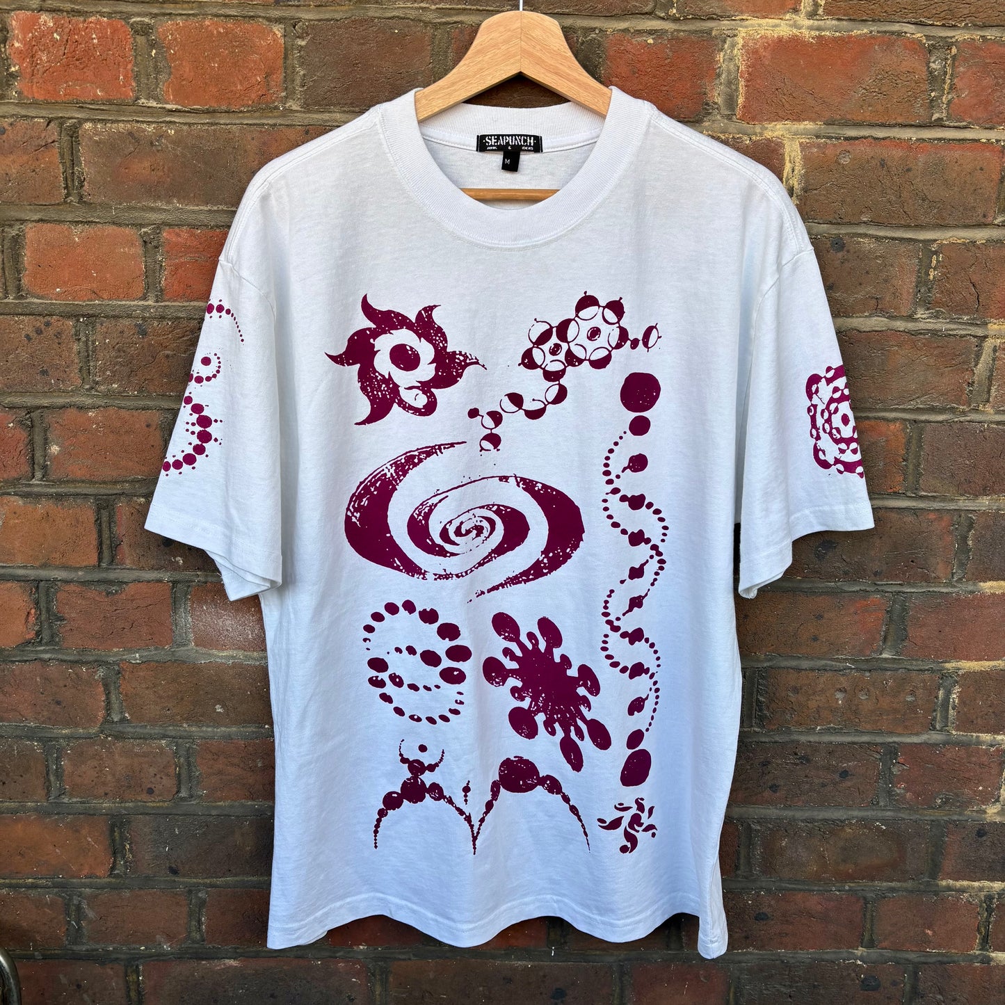 CROP CIRCLE TEE (WHITE)