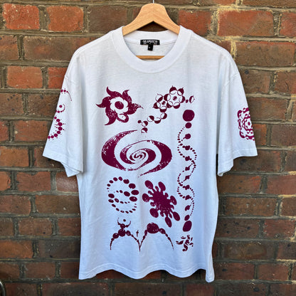CROP CIRCLE TEE (WHITE)