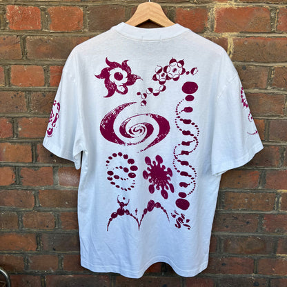 CROP CIRCLE TEE (WHITE)